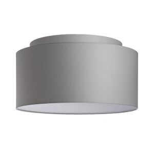 DOUBLE 55/30 lámpabúra  Chintz világosszürke/fehér PVC  max. 23W 135479497 - Lámpabúra