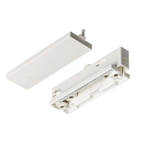 EUTRAC átvezető tápcsatlakozó háromáramkörös sínre fehér 230V 135479546 - Áramvezető sín alkatrész