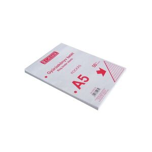 Caesar A5 50lapos kockás gyűrűskönyv betét 135480551 - Gyűrűskönyvbetét