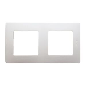 Legrand 665012 Niloé bézs 2-es keret 135481265 - Villanykapcsoló keret