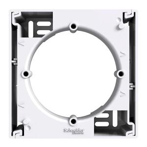 Schneider EPH6100121 ASFORA vízszintesen sorolható fehér egyes kiemelőkeret 135481303 - Villanykapcsoló keret