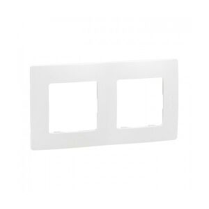 Legrand 665002 Niloé fehér 2-es keret 135481596 - Villanykapcsoló keret