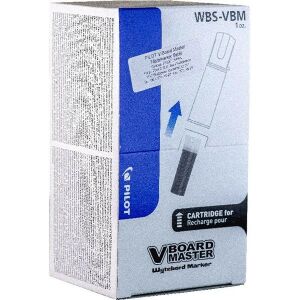 Pilot BeGreen V-Board Master Kék Táblamarker Utántöltő - 12 db 135481810 - Írószer