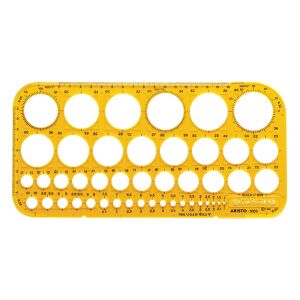 Aristo 45 körös körsablon 135482590 - Geometriai sablon