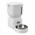 White Petwant F14 Wifi Smart Pet Feeder with Stainless Steel Bowl