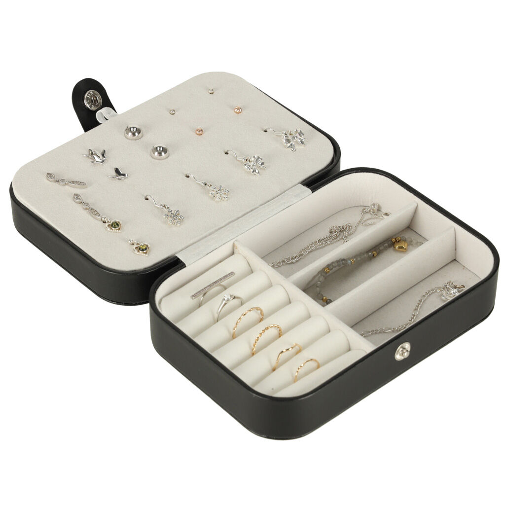 Ékszeres doboz szervező fekete