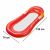 LeisureFloat Red Inflatable Water Hammock dimensions