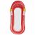 Top view of LeisureFloat Red Inflatable Water Hammock