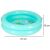 Bestway 61cm turquoise inflatable kiddie pool dimensions, size information