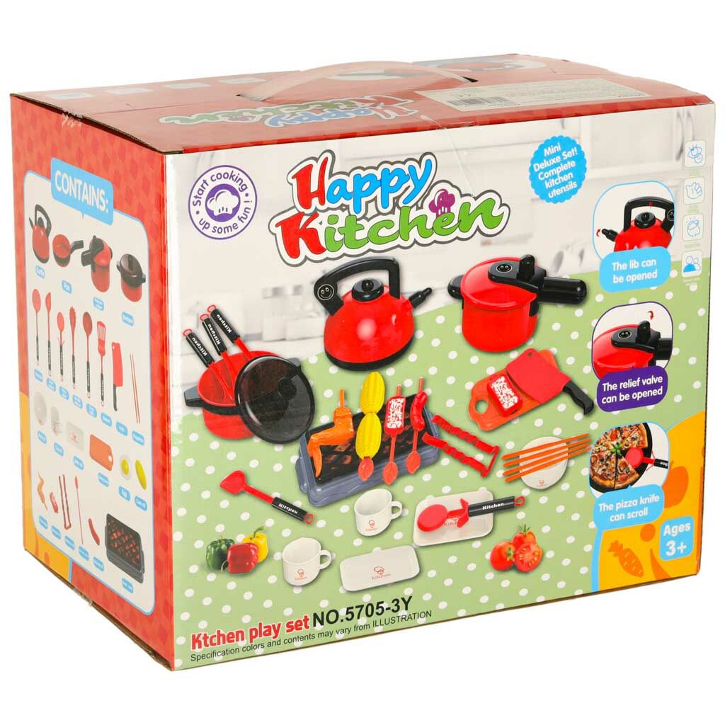 Konyhai tartozék készlet edények és serpenyők 35db