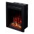 Widok pod kątem Wbudowanego Kominka Elektrycznego Art Flame Cris