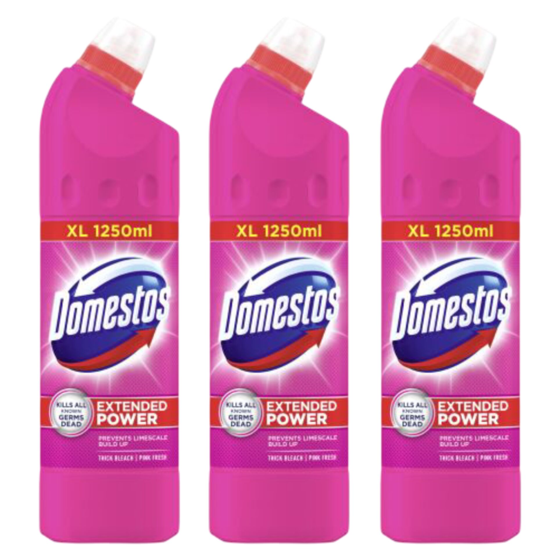 E-shop Domestos dezinfekčný čistiaci prostriedok Pink Fresh 3x1250ml