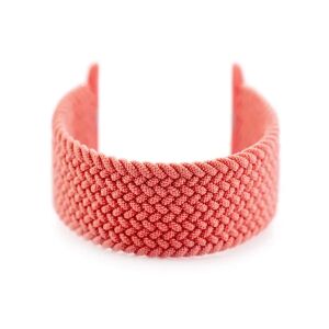 Różowa pleciona opaska Solo Loop do Apple Watch 38/40mm - Pasek do inteligentnego zegarka