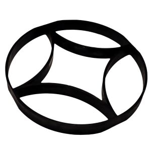 Teno® kontúr formázó forma, beton vagy díszkő lenyomatokhoz, természetes követ utánoz, feldobja a kert megjelenését, műanyag, 3. modell, 39,5 x 4 cm, fekete 135508337 - Térkő sablon