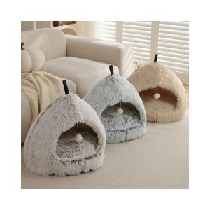 Plüss kutya-cica barlang  "L"-Szürke 135509971 - Macska fekhely