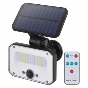 EMOS LED SOLAR reflektor hordozható SPILO, PIR, 1500lm IP54 természetes fehér (ZG132S)