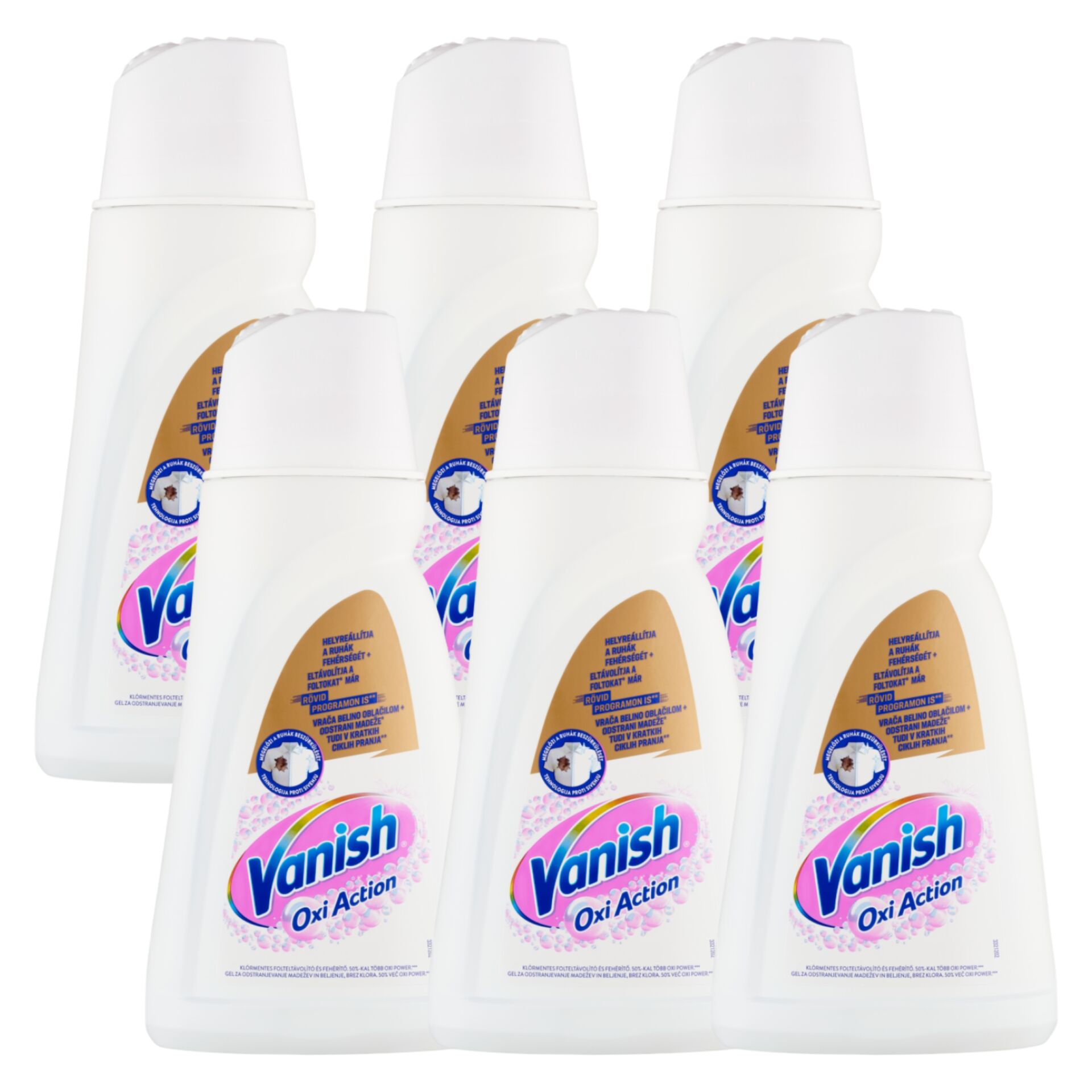 E-shop Vanish Oxi Action Tekutý čistič na folikuly 6x1l
