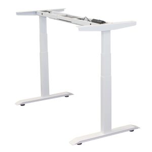 Fehér STRONG Elektromos Álló Asztal Váz, Állítható Magasság, Ergonomikus Kialakítás - Strong