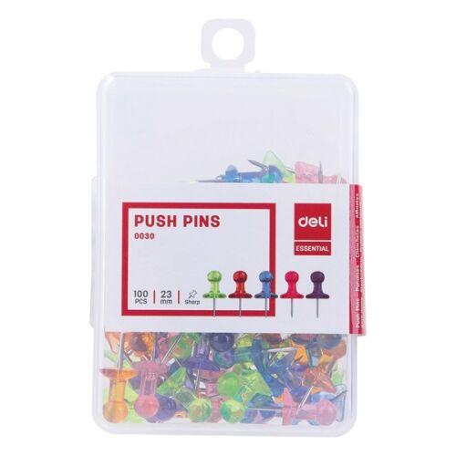 Deli Essential Térképtű - Vegyes Színű, 100 db 135516158