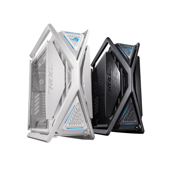 Asus ház rog hyperion gr701, tápegység nélkül, fehér, üvegfalú GR...