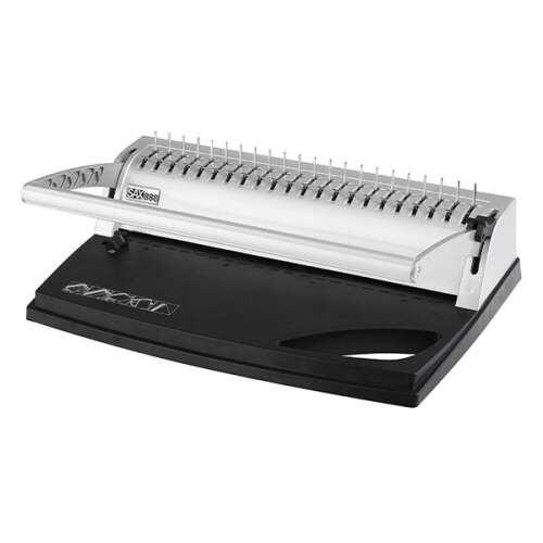Sax 888 spiral binding machine for A5-A4 paper, 120 sheets capacity, 8 sheet punch