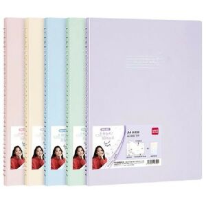 Deli A4 30 zsebes pasztell színű kottatartó 135519031 - Bemutatómappa