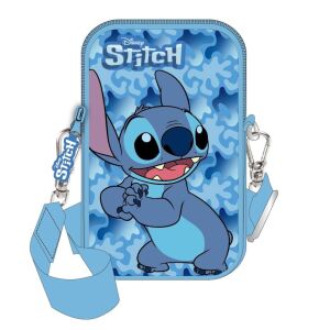 Disney Lilo és Stitch, A csillagkutya Blue Deluxe telefontartó táska 18 cm 135519400