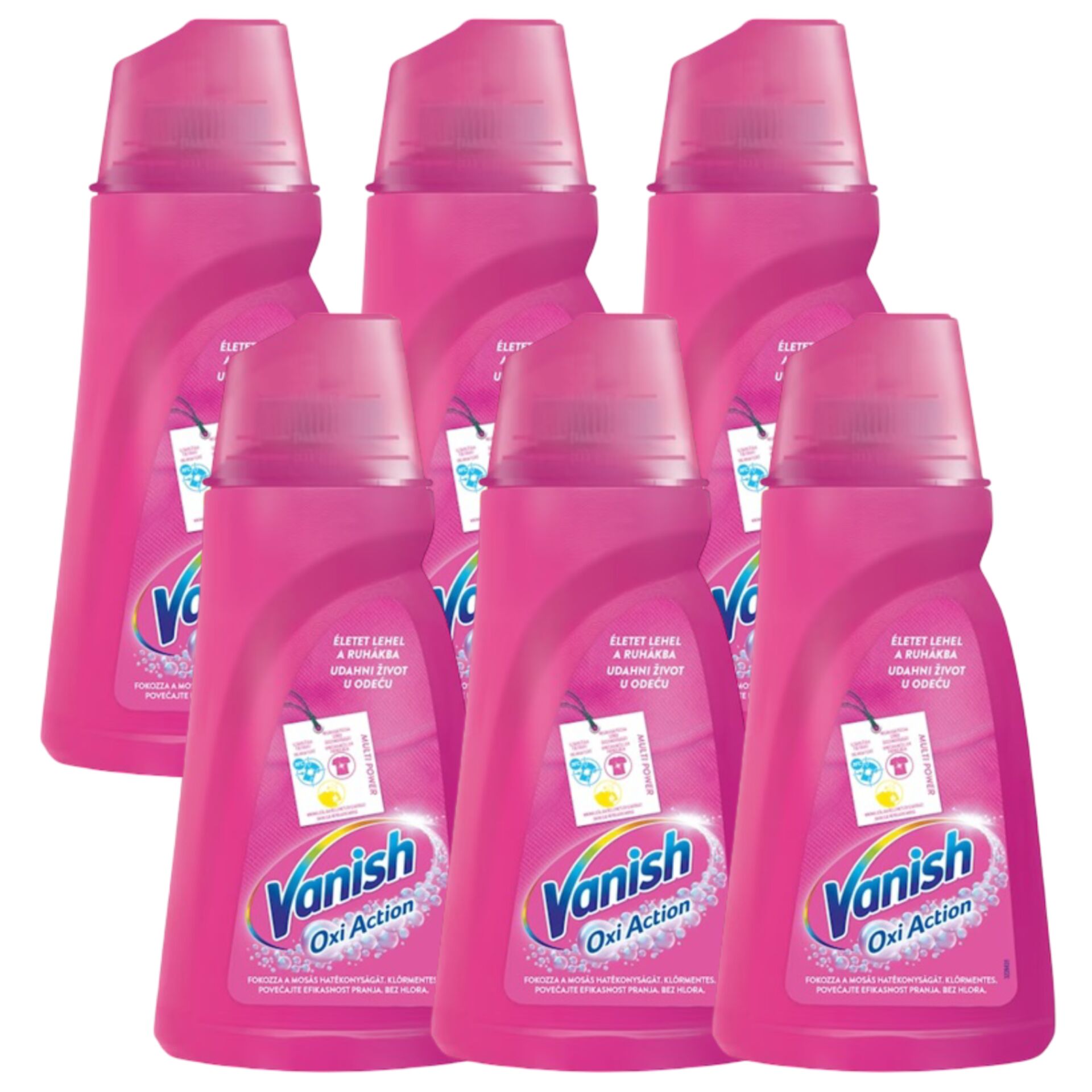 Vanish Pink Folyékony Folttisztító 6x1l