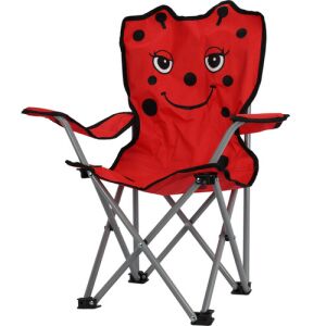 RedCliffs színes gyerek Kemping-horgász szék, összecsukható, 60 x 32 x 57 cm, Katicagogár