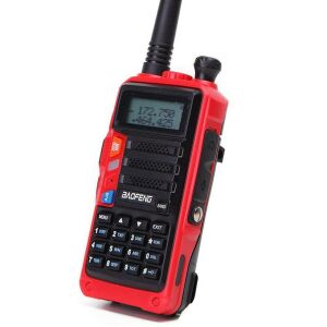 Radiotelefon Baofeng UV-S9 Plus, dwupasmowy, 8W, czerwony - Nadajnik