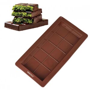 Kinghoff KH 1945 Dubai csokoládéforma, 25x13,5 cm, -40-240C, Tartós konstrukció, Barna 135530958 - Kinghoff