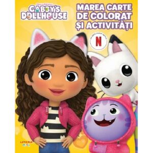 Gabby's Dollhouse. Marea Carte De Colorat Si Activitati 135537079