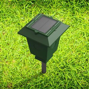 BIRAI napelemes madárriasztó kültéri használatra, kertben - Vadriasztó