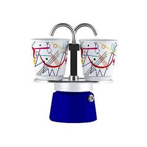 Bialetti Mini Express kotyogós kávéfőző szett 2 adagos Kandinsky mintával 136067941 - Bialetti
