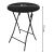 Dimensions of Springos black folding bar table
