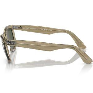 Ray Ban 2140 Wayfarer uniszex napszemüveg, szürke csíkos, 50x22x150