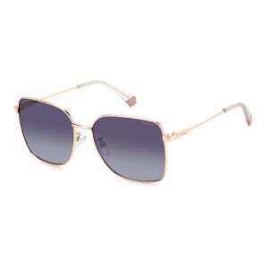 Ochelari de soare polarizati Femei Polaroid PLD 4158/G/S/X DDB/WJ, Metal, Roz, 58 mm 135848837 - Accesorii pentru femei