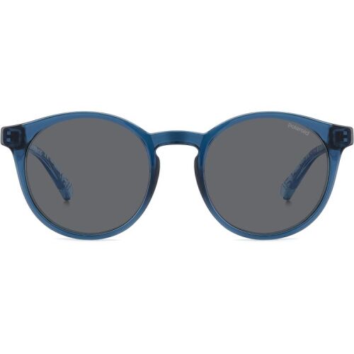 Polarizált napszemüveg fiúknak Polaroid PLD 8061/S ZX9/M9, műanyag, kék, 46 mm 135882011