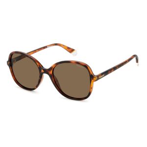 Ochelari de soare Femei Polaroid PLD 4136/S 086/SP, Havana, Oval, 54 mm 135849115 - Accesorii pentru femei