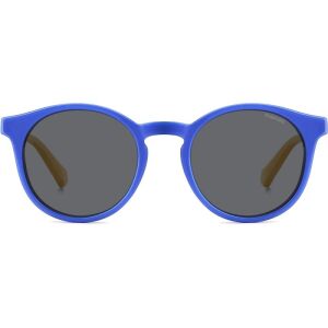 Polarizált napszemüveg lányoknak Polaroid PLD 8061/S DCD/M9, műanyag, kék, 46 mm 135882264 - Polaroid