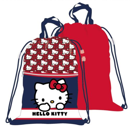Hello Kitty Red Bow Deluxe sporttáska, tornazsák 45 cm 135544968
