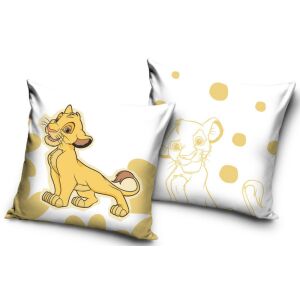 Disney Az Oroszlánkirály Simba párnahuzat 40x40 cm Velúr 135545443