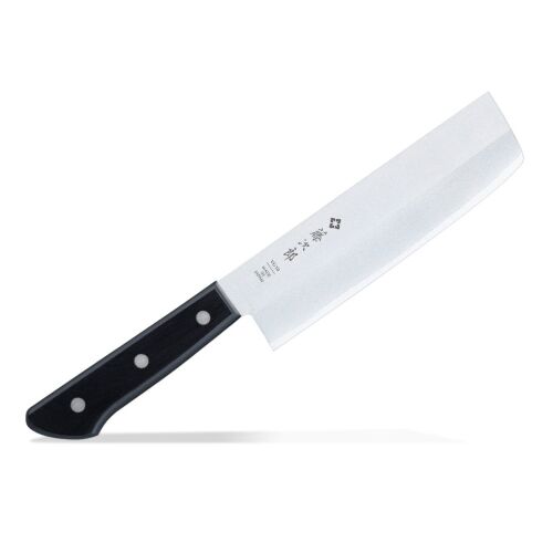 Konyhakés, Tojiro, Basic, Nakiri 165mm, F-315, acél VG10 laminált, fekete nyél 135546865