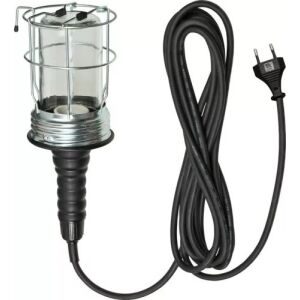 SZERELŐLÁMPA 220V 5M-ES 60 W pracovná lampa s ochrannou klietkou a 5m káblom - Výstavba&Renovácia