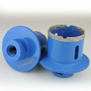 MAXON 40-60mm M14 Hole Saw for Sink Drain, Angle Grinder Attachment - Tool accessories