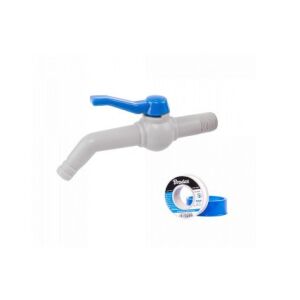 Bradas Kerti Csap 45 Garden Tap 1/2 inch - 13mm, 17cm - Garden Fountain and Tap