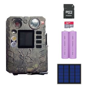 Boly Guard BG410-DFPS vadkamera szett dupla vakuval, napelem panellel, SD kártyával és akkumulátorokkal - Vadászat