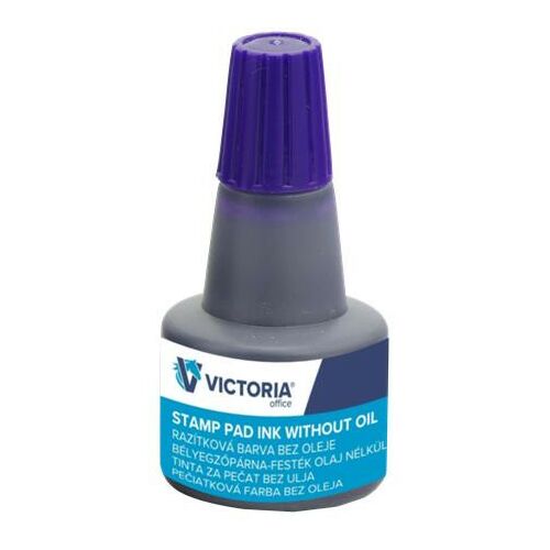 Bélyegzőfesték, 30 ml, VICTORIA OFFICE, kék 135549308