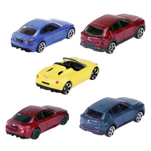 5 darabos fém autó készlet, Alfa Romeo 135549797 - Majorette