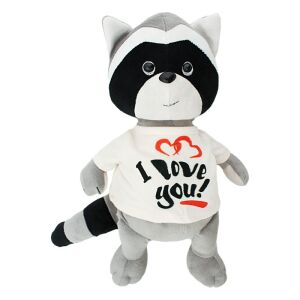 Mosómedve fiú plüssjáték 36cm